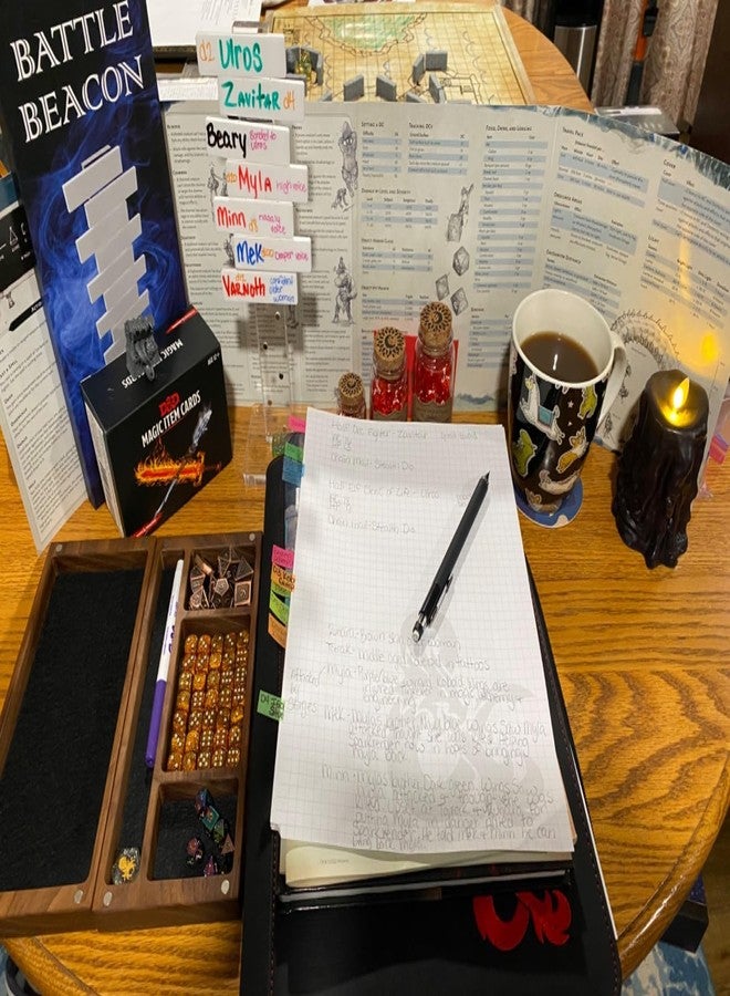 Futhark DND Initiative Tracker for RPG - Track up to 12 Fighters with This Great Dungeon Master Gift - The Battle Beacon - Image 4